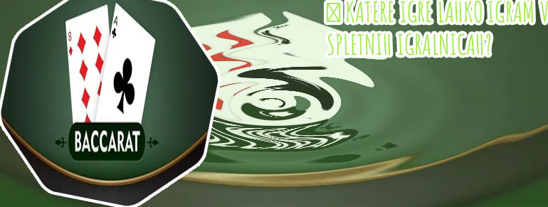 Baccarat za 20€ igre