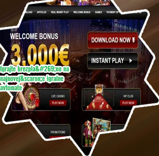 Bonus brez pologa Sloti legalno