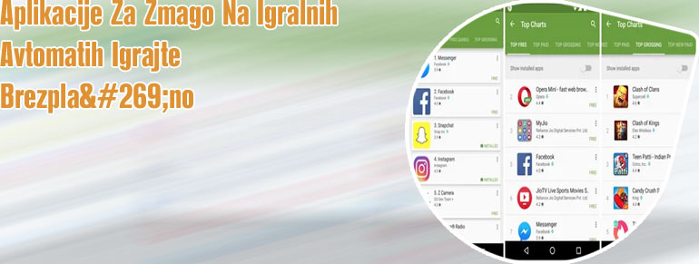 Brezplačne aplikacije za igre na avtomatih za android