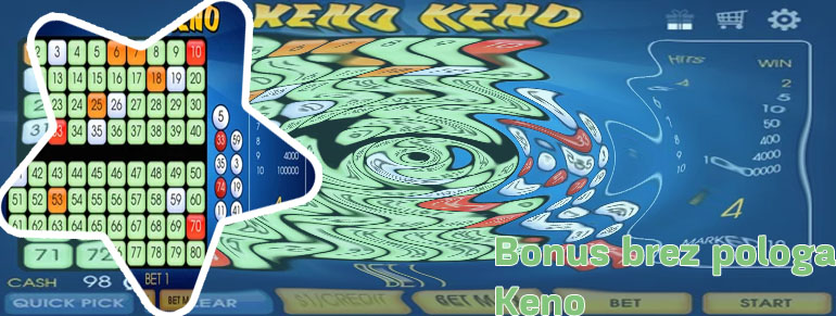 Keno z nizkimi vložki legalno