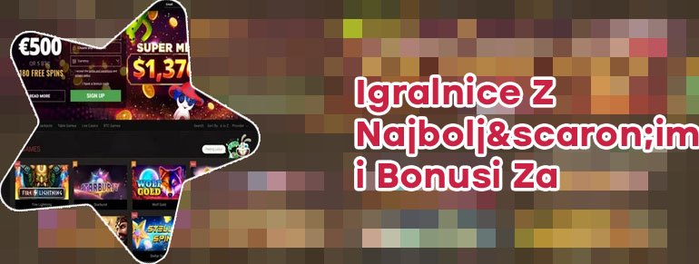 Kje igrati casinoji bonusi